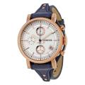 Fossil Women's ES3838 Original Boyfriend Chronograph Leather Watch*FREE SHIPPING IN STOCK*