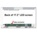 17.3" 40 Pin HD+ LED Replacement Laptop Screen With Bottom Left Connector (Resolution = 1600*900 )