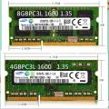 4GB DDR3 1600MHz PC3L-12800S SO-DIMM 204 Pin Mix Branded Notebook Laptop Memory RAM (Refurbished ...