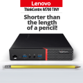 Lenovo ThinkCentre M700Tiny Desktop: Core i5-6400 6th Gen, 8GB DDR4, 500GB HDD, Win 10 Pro (Used)