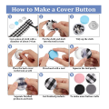 Cover Button Tool - Size 22mm