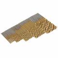 *LOCAL STOCK* 50PCS 1/1.5/2/2.5/3mm Titanium Coated HSS Steel Drill Bit Set