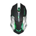 Zerodate Rechargeable Wireless Gaming Mouse - white