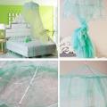 Lace Bedding Mosquito Hanging Net - Blue