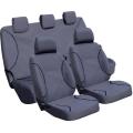 Custom DNA 11 Piece Grey Ford Ranger Double Cab Seat Cover Set