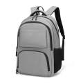 cxs-615 Multifunctional Oxford Laptop Bag Backpack (Light Grey)