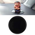 Car Auto Round Soft Rubber Dashboard Anti-slip Pad Mat for Phone / GPS/ MP4/ MP3, Diameter: 8cm(B...