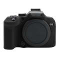 For Canon EOS R10 Soft Silicone Protective Case (Black)