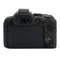 For Canon EOS R10 Soft Silicone Protective Case (Black)