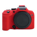 For Canon EOS R10 Soft Silicone Protective Case (Red)