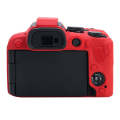 For Canon EOS R10 Soft Silicone Protective Case (Red)