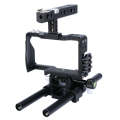 YELANGU YLG0905A Camera Video Cage Handle Stabilizer for Sony A6000/A6300/A6400/A6500(Black)