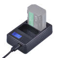 Dual Channel Digital LCD Display Battery Charger with USB Port for Sony NP-FZ100 Battery, Compati...