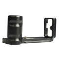 1/4 inch Vertical Shoot Quick Release L Plate Bracket Base Holder for FUJIFILM X-E3 (Black)