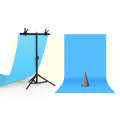 70x75cm T-Shape Photo Studio Background Support Stand Backdrop Crossbar Bracket Kit with Clips, N...