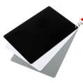 3 in 1 Black White Gray Balance Card / Digital Gray Card with Strap, Works with Any Digital Camer...