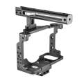YELANGU C15-B YLG0711A-A Video Camera Cage Stabilizer with Handle for Nikon Z6 / Z7(Black)