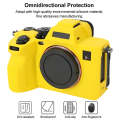 For Sony ILCE-7RM5 / Alpha 7R V Soft Silicone Protective Case (Yellow)