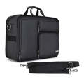 CADEN D28 Portable Multifunctional Single and Double Shoulder Camera Bag With Strap(Black)