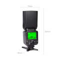 Triopo TR-666 2000mAh 2.4G Wireless Dual TTL Mode Flash Speedlite for Canon / Nikon DSLR Cameras