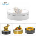 12cm 360 Degree Rotating Turntable Mirror Electric Display Stand Video Shooting Props Turntable, ...