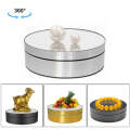 12cm 360 Degree Rotating Turntable Mirror Electric Display Stand Video Shooting Props Turntable, ...