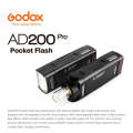 Godox AD200 Pro Pocket Flash Light  TTL HSS 2.4G Wireless X System Outdoor Flash Speedlight(UK Plug)