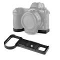YELANGU CL7 Camera Expansion Board Base L Plate for Nikon Z6 / Z7(Black)