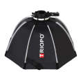 TRIOPO KX90 90cm Dome Speedlite Flash Octagon Parabolic Softbox Diffuser (Black)