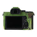 For Sony A7R4 Soft Silicone Protective Case(Camouflage)