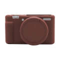 Soft Silicone Protective Case for Sony ZV-1 (Coffee)