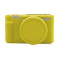 Soft Silicone Protective Case for Sony ZV-1 (Yellow)