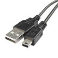 20 PCS Mini 5-Pin USB to USB A Camera Data Cable For Canon, Length: 1.2m