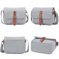 CADeN D26 SLR Camera Waterproof Sling Shoulder Bag, Size: 28 x 13 x 20cm(Grey)