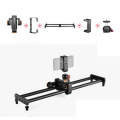 YELANGU L60E 60cm Slide Rail Track + L4 3-Wheel Video Dolly with Phone Clamp & Ballhead