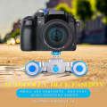 YELANGU L3 Camera Wheels Autodolly Electric Track Slider Car, Load: 6kg (Blue)