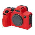 Soft Silicone Protective Case for Sony A7 IV (Red)