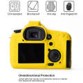 Soft Silicone Protective Case for Canon EOS 7D (Yellow)