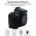 Soft Silicone Protective Case for Nikon D810 (Black)