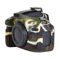 Soft Silicone Protective Case for Nikon D5200 (Camouflage)