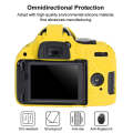 Soft Silicone Protective Case for Nikon D5200 (Yellow)
