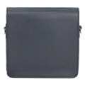 For FUJIFILM instax Link WIDE Full Body PU Leather Case Bag with Strap(Grey)