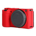 For Sony ZV-E10 Soft Silicone Protective Case (Red)