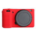 For Sony ZV-E10 Soft Silicone Protective Case (Red)