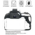 For Canon EOS 250D Soft Silicone Protective Case (Black)