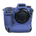 For Nikon Z9 Soft Silicone Protective Case (Blue)