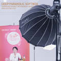 FEELWORLD FSP90 90cm Parabolic Softbox Quick Release Diffuser with Bowens Mount (Black)