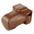 Full Body Camera PU Leather Case Bag for Nikon D7200 / D7100 / D7000 (18-200 / 18-140mm Lens) (Br...