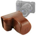 Full Body Camera PU Leather Case Bag with Strap for Sony NEX 7 / F3 (18-55mm Lens)(Brown)