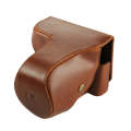 Full Body Camera PU Leather Case Bag with Strap for Sony NEX 7 / F3 (18-55mm Lens)(Brown)